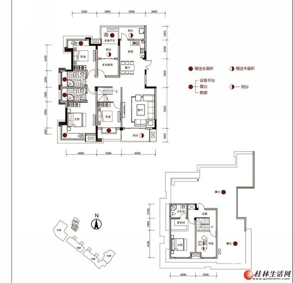 安厦漓江源著8#楼701S-7户型