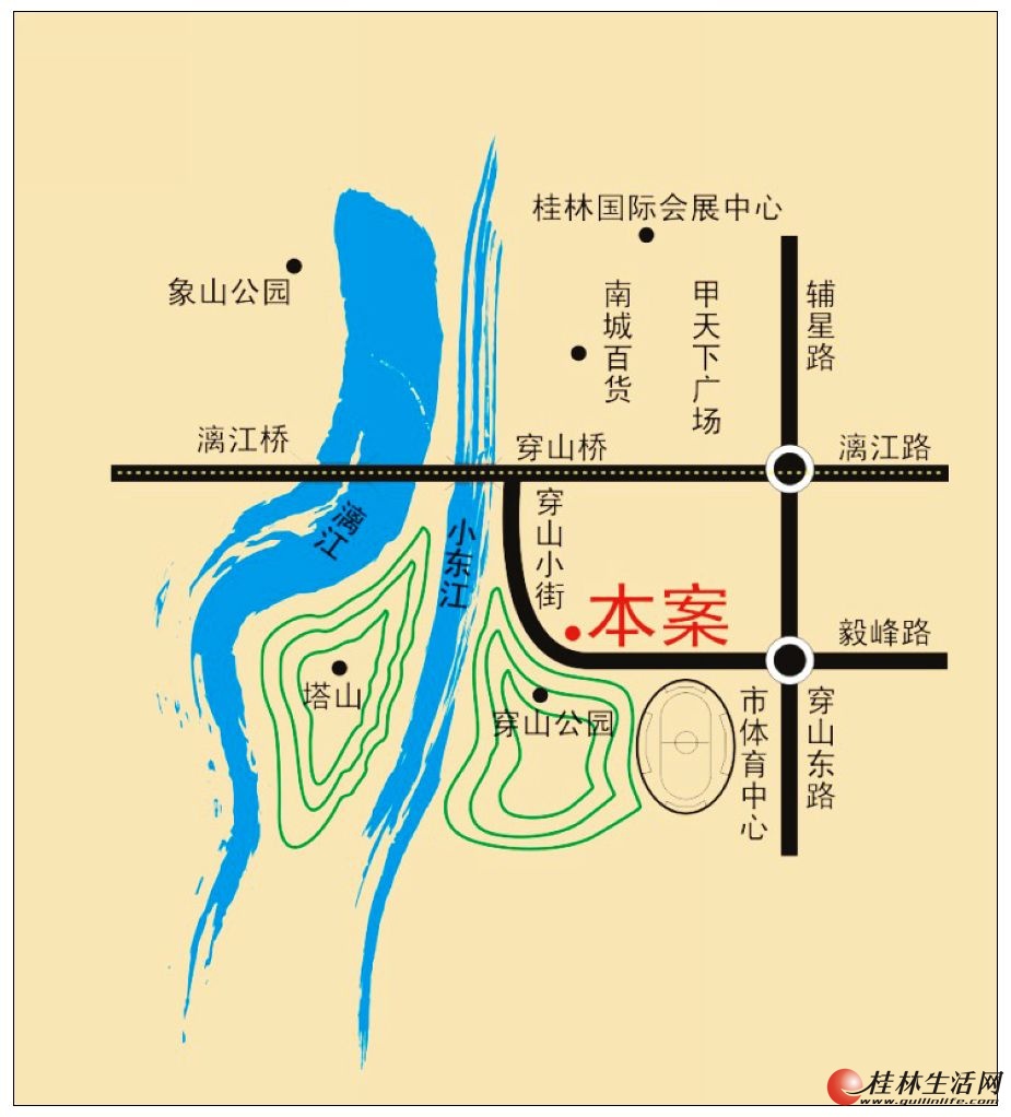 位置图