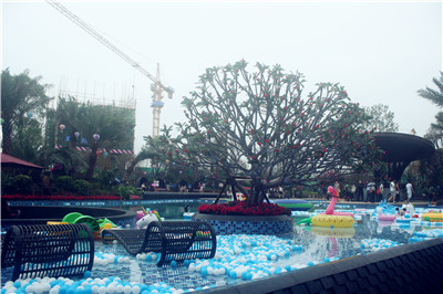 体验中心园林实景