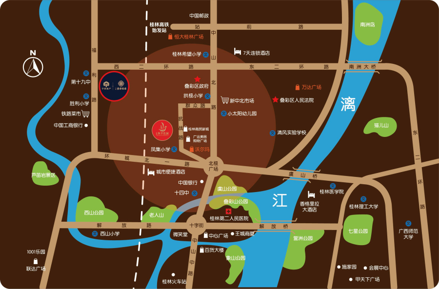 位置图