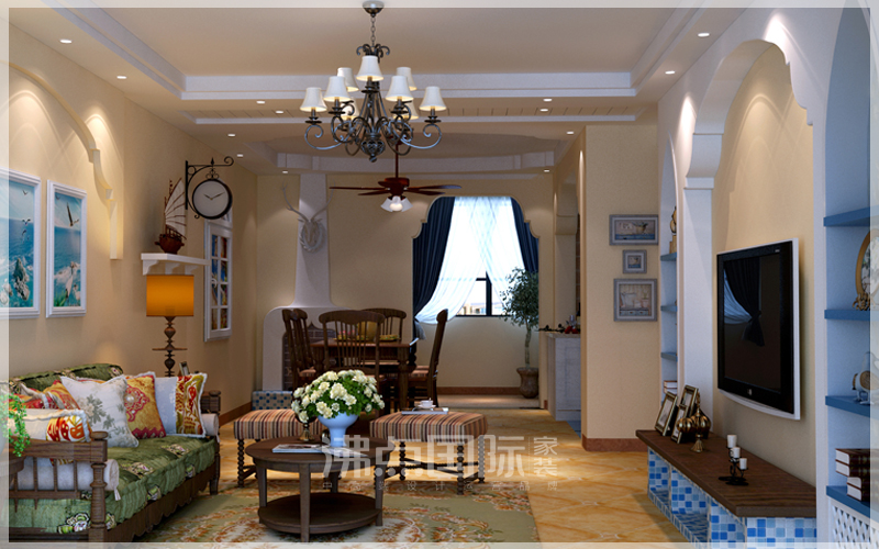 桂林沸点家装/水晶城8栋&地中海风格