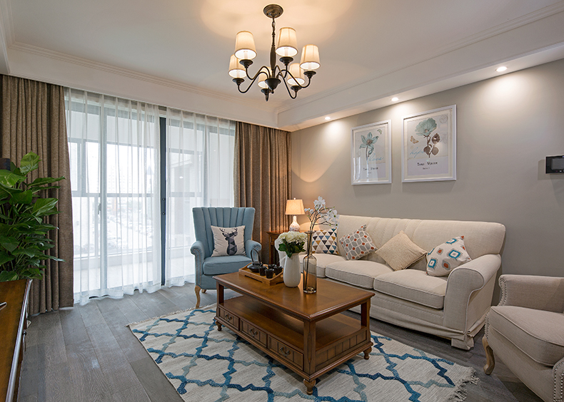 灏域装饰/万达华府&美式