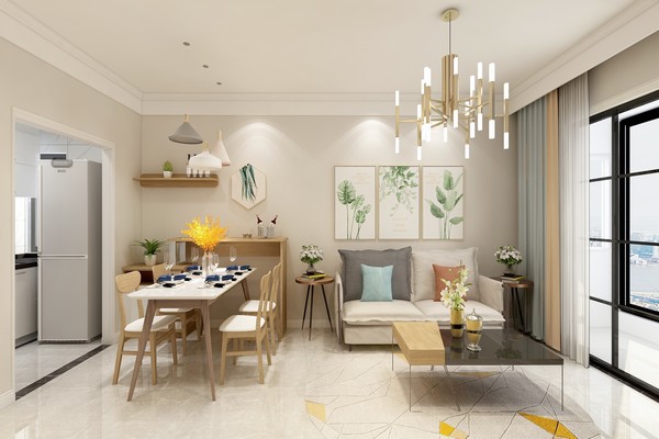 华润中央公园效果图-现代简约100-120平