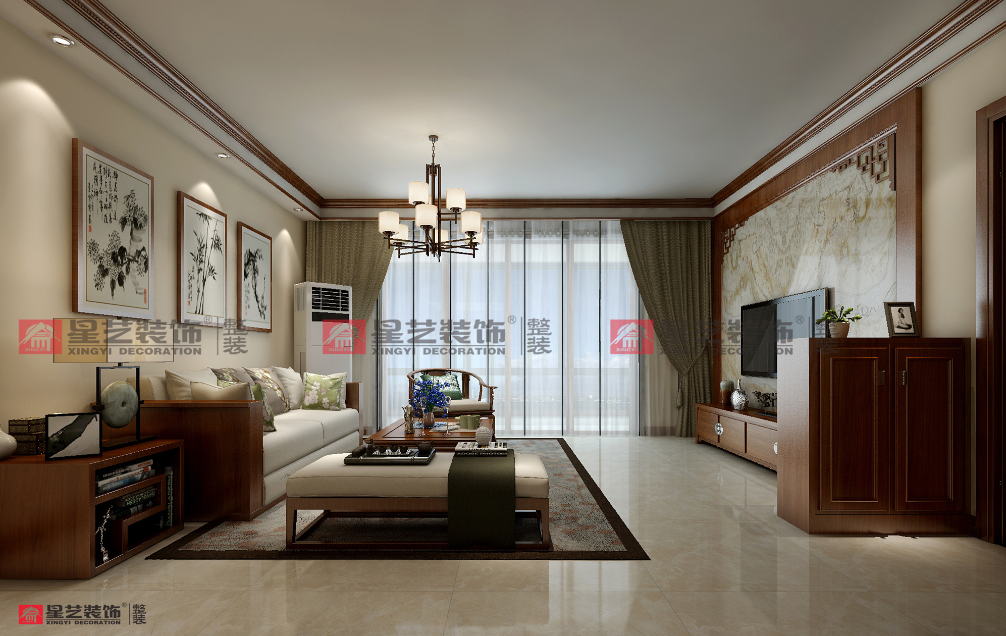 华御公馆中式风格