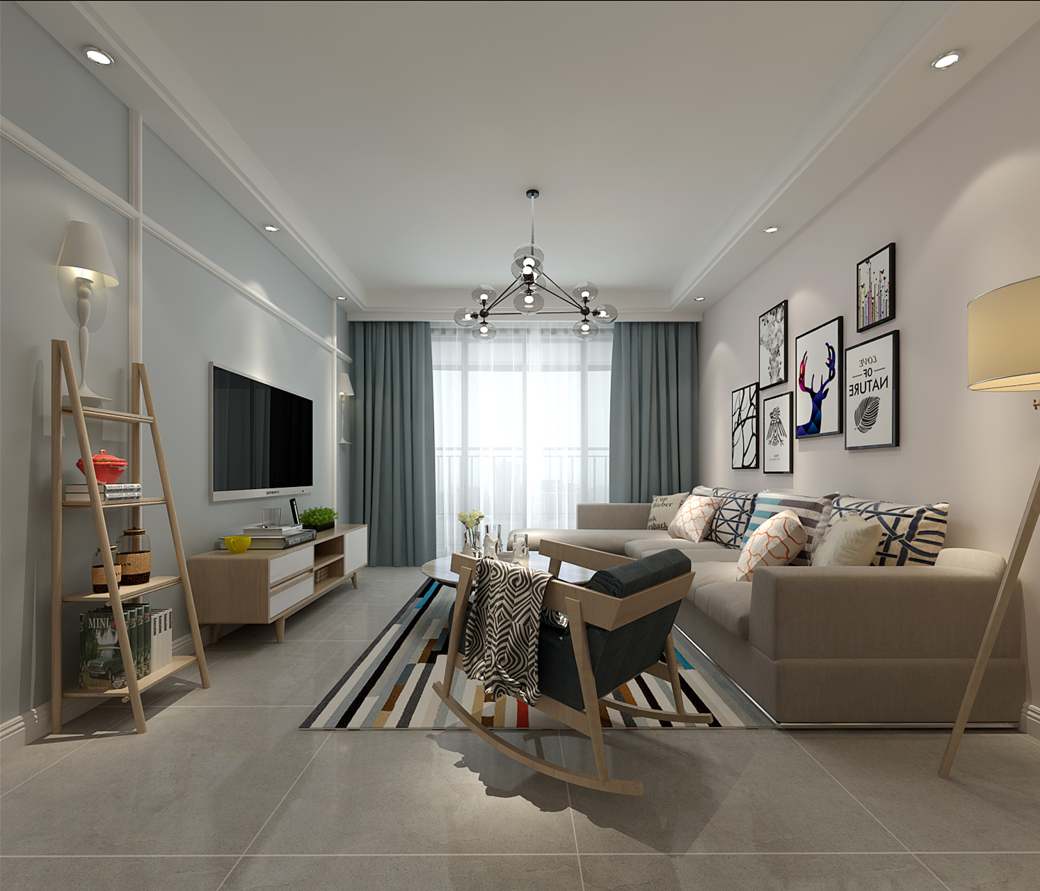 江与城北欧风格