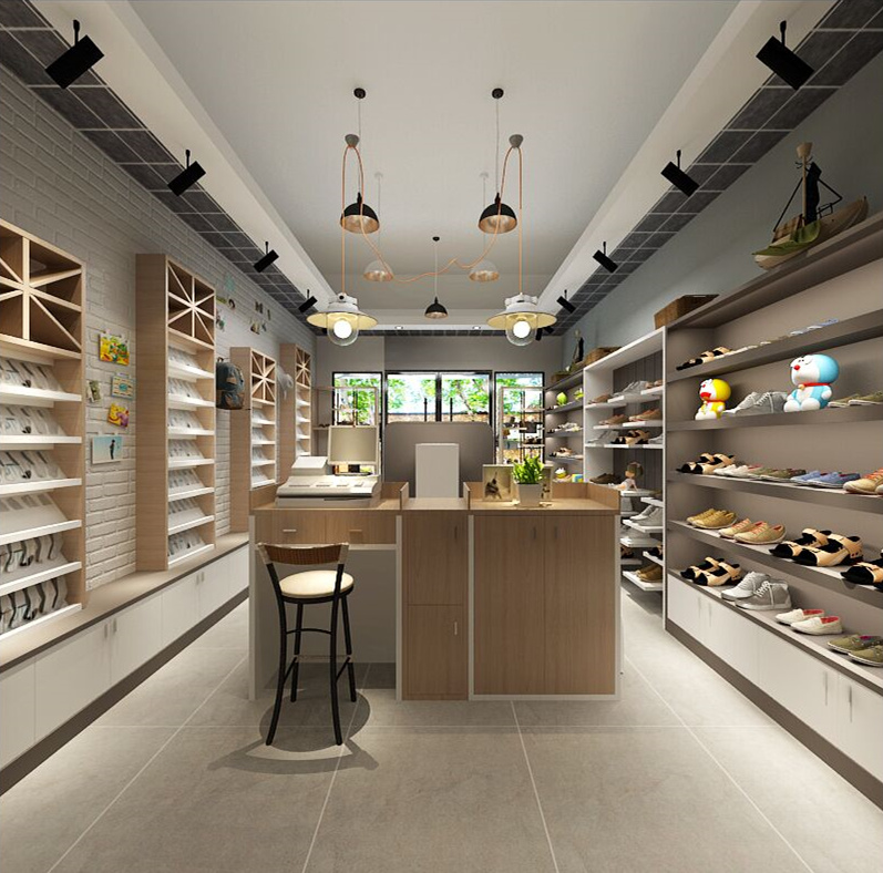 彰泰童鞋店北欧风格