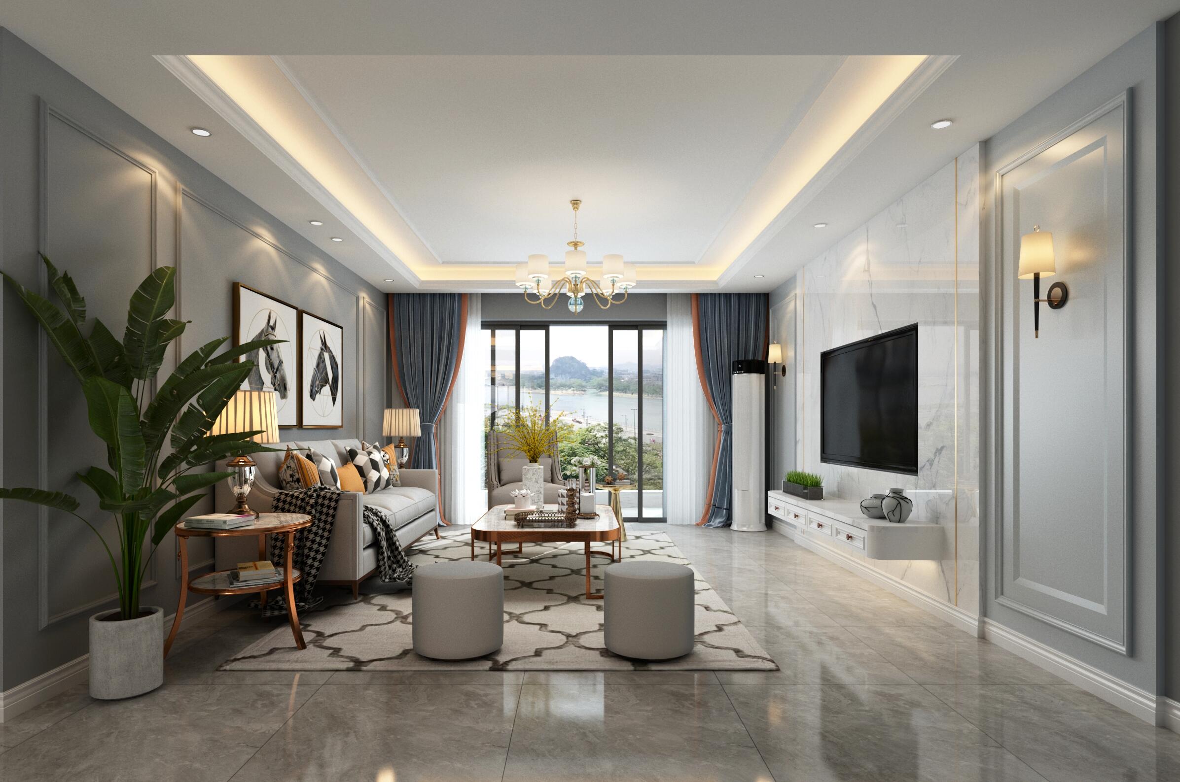 漓江郡府-丹桂府-美式