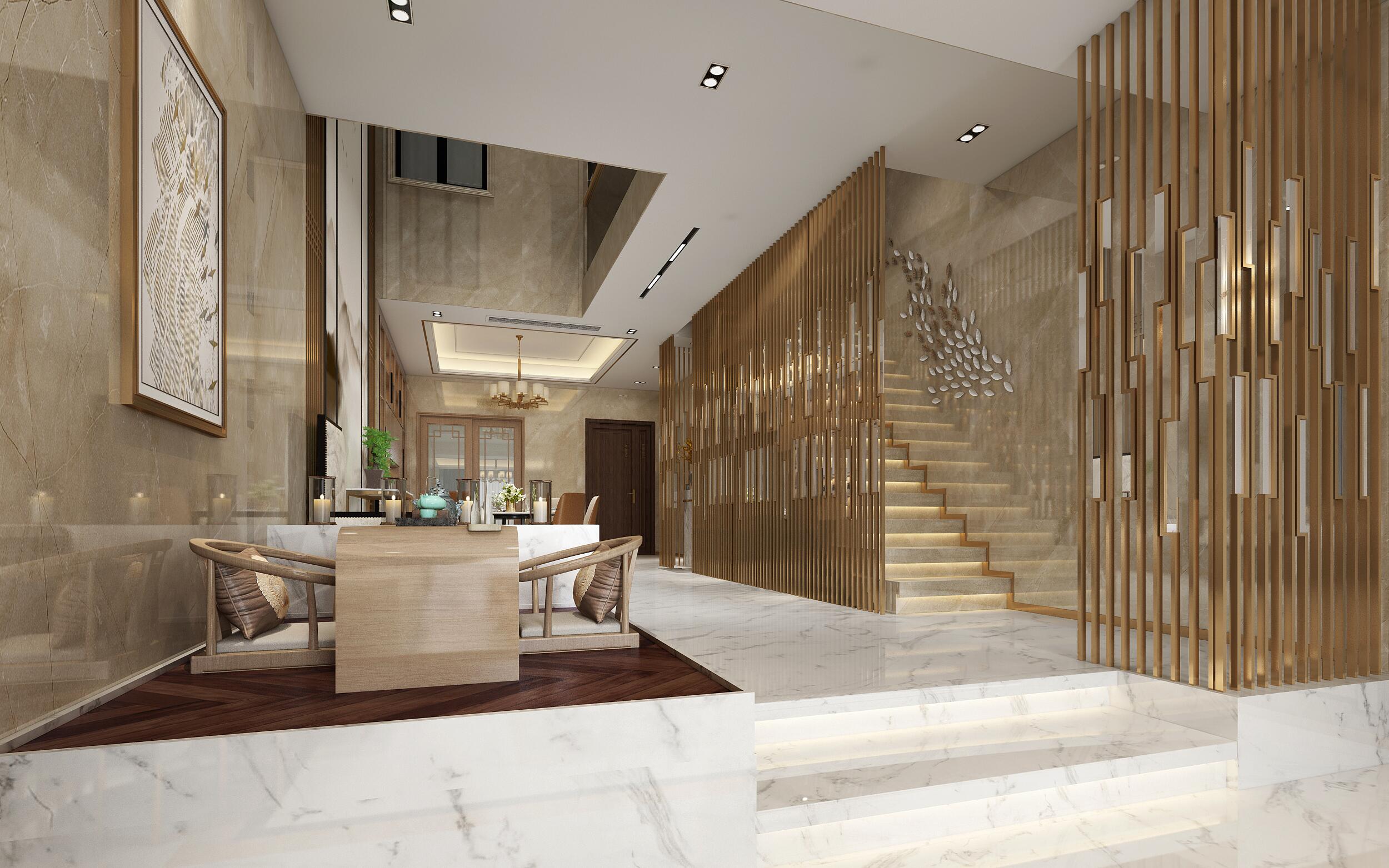 林溪府别墅-新中式