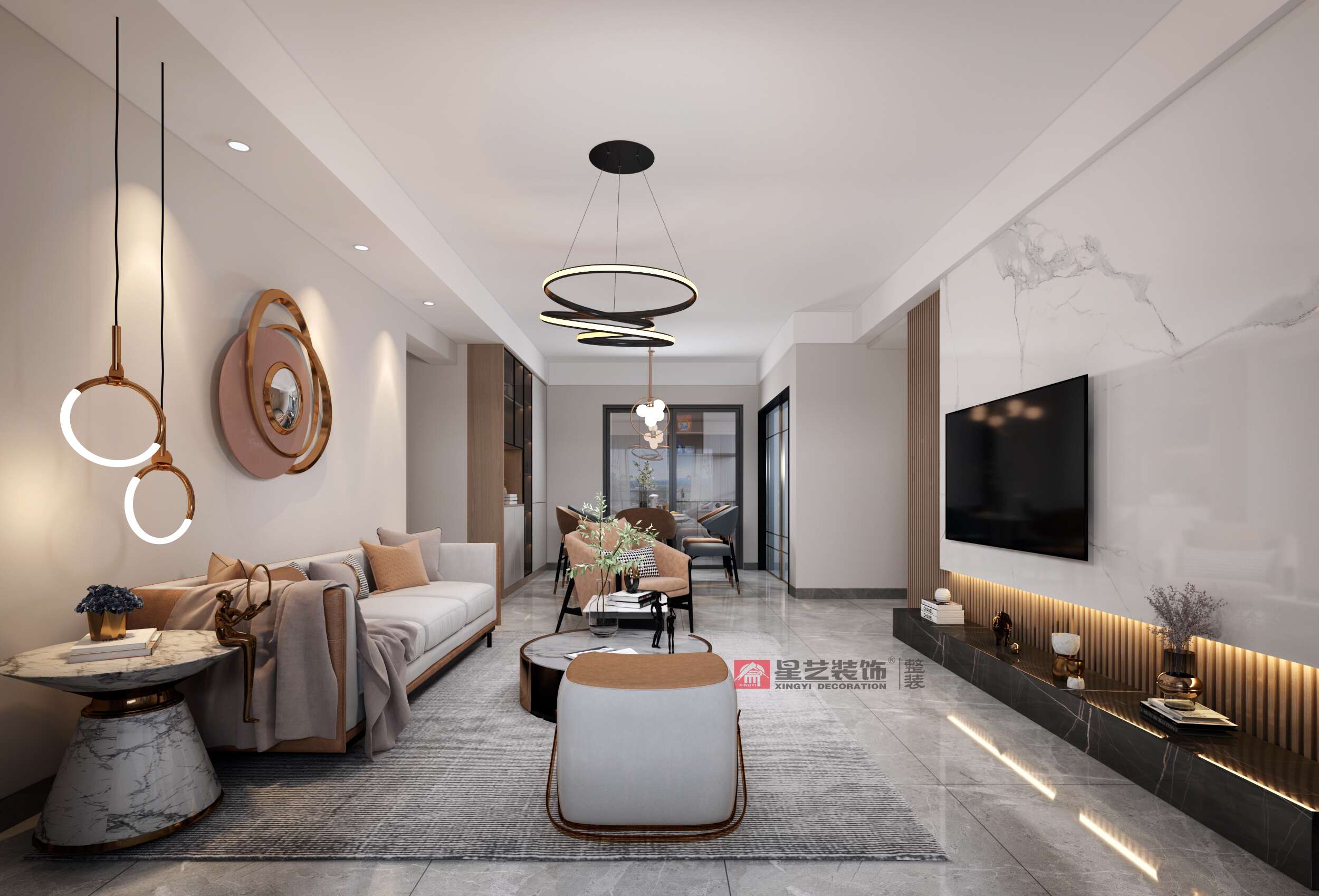 漓江郡府银桂府现代风格