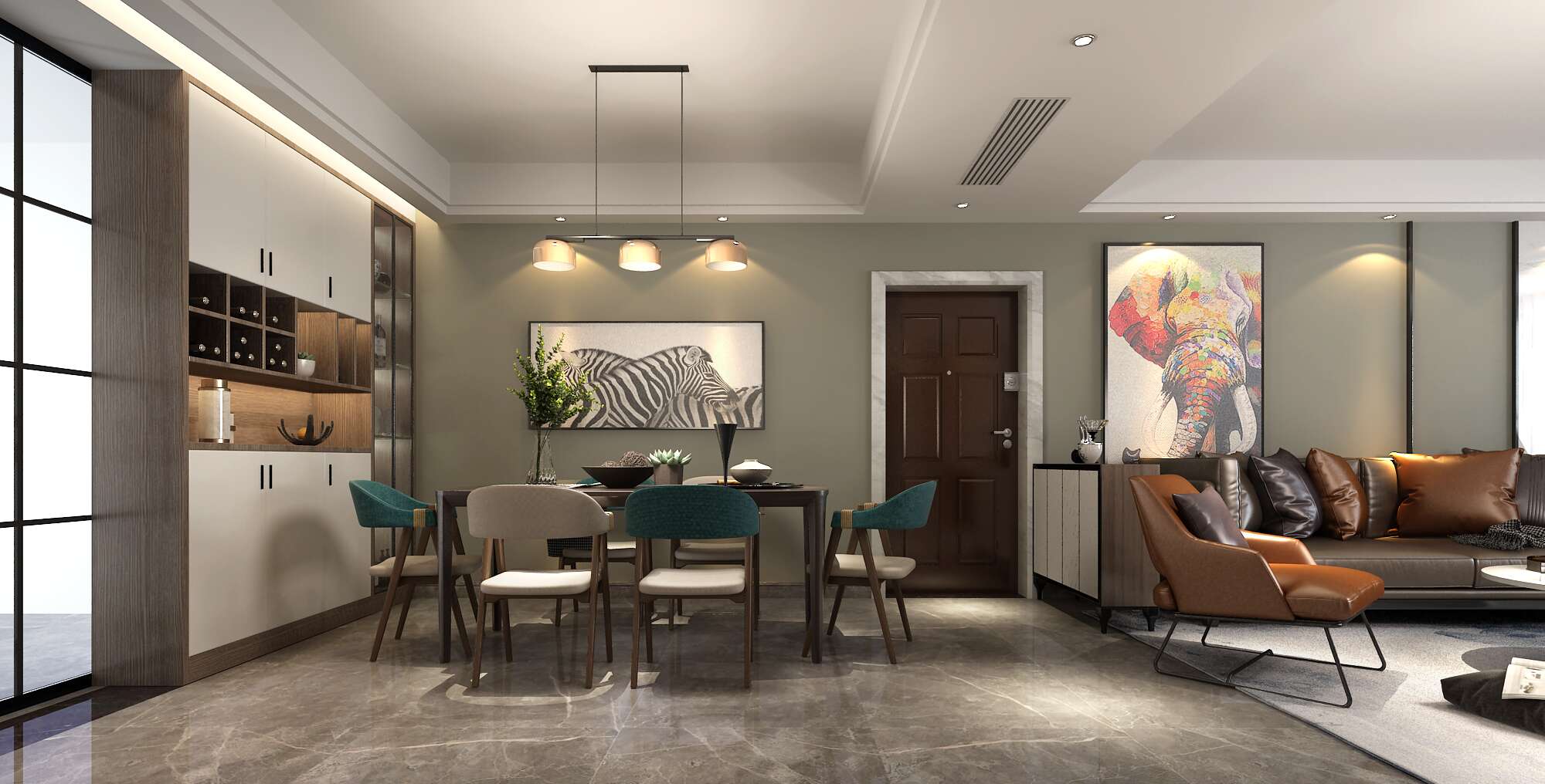 中海九樾现代风格