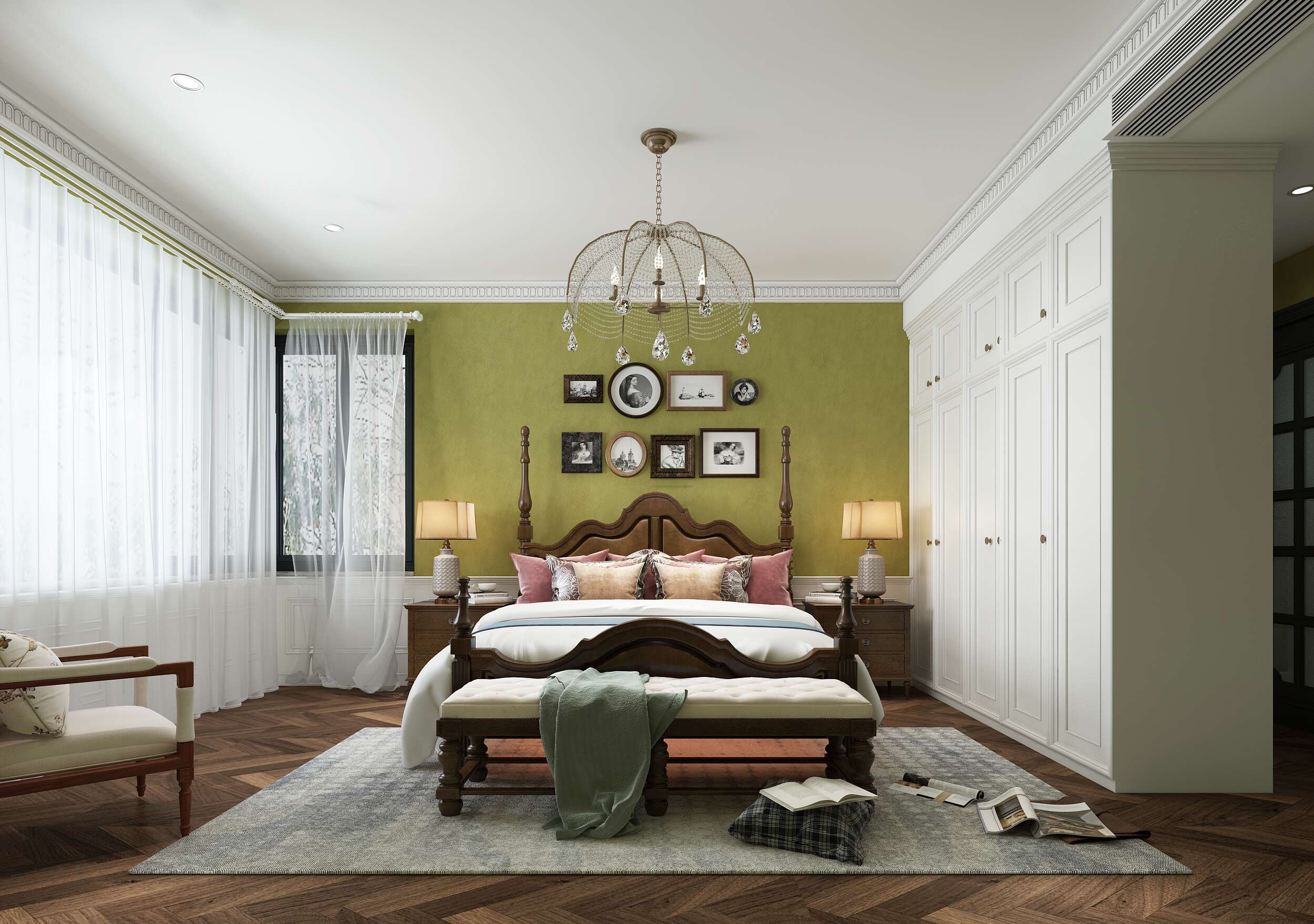 林溪府140㎡美式风格鉴赏