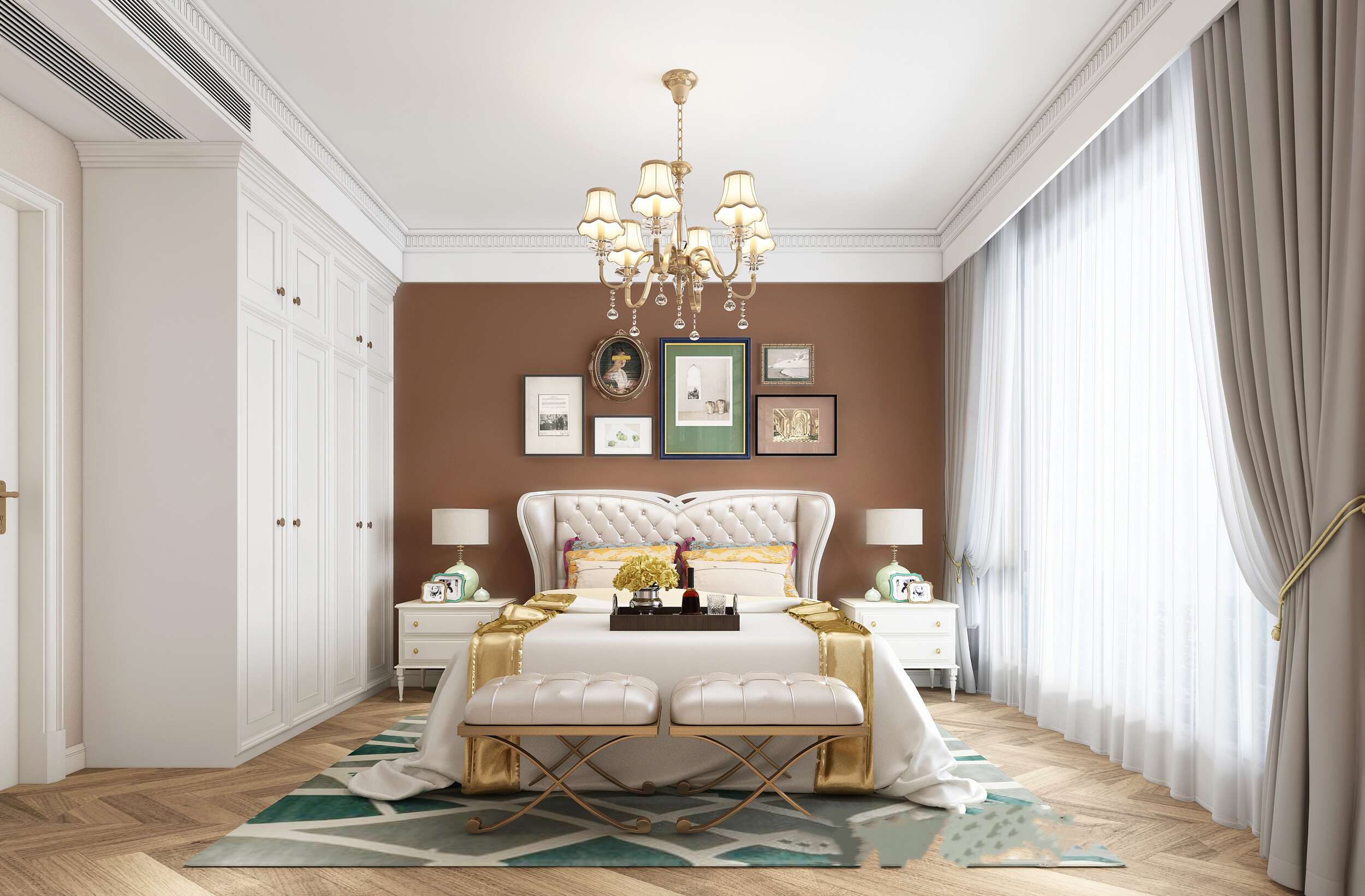 林溪府140㎡美式风格鉴赏