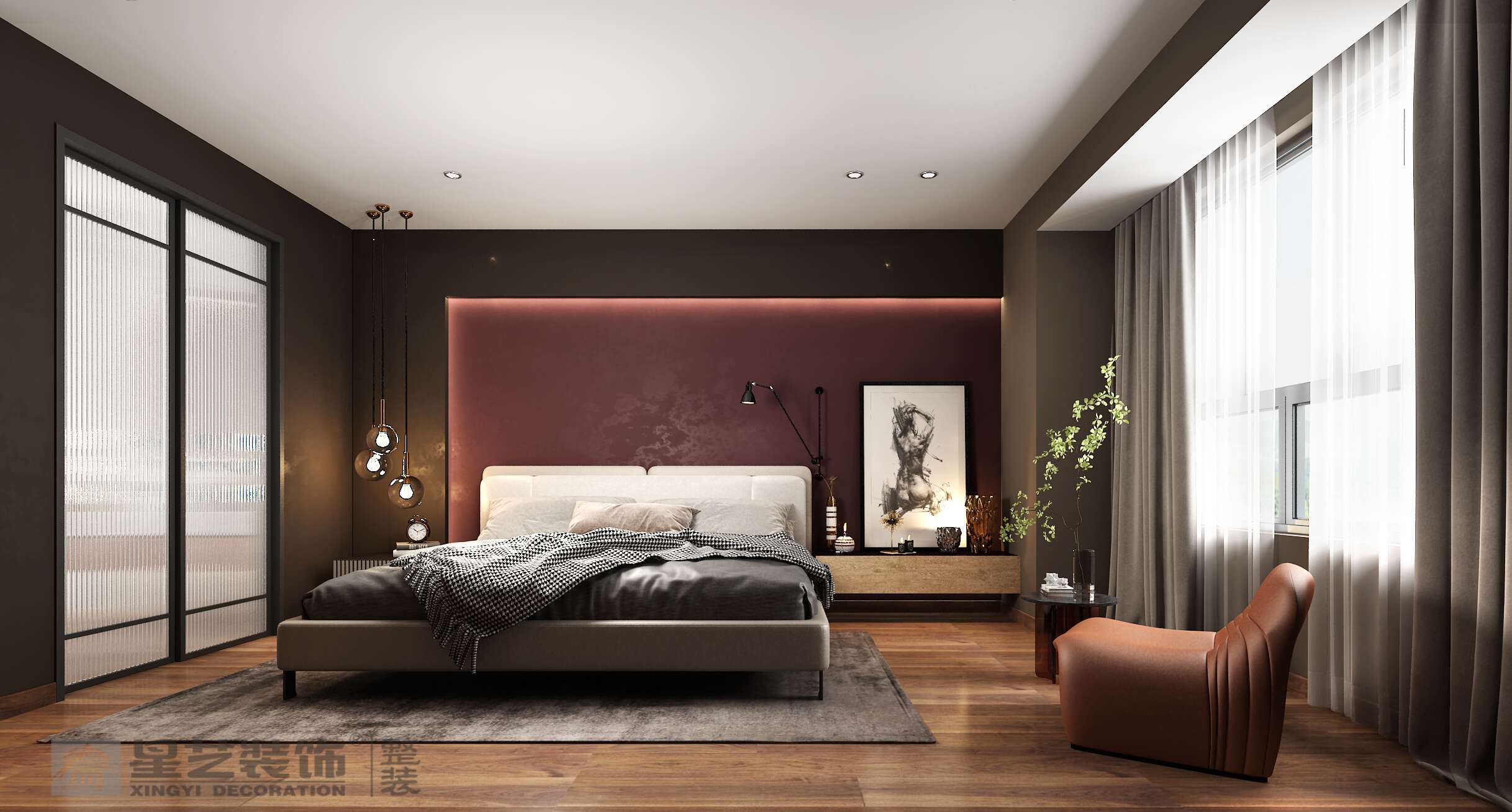 漓江郡府丹桂府别墅现代简约风