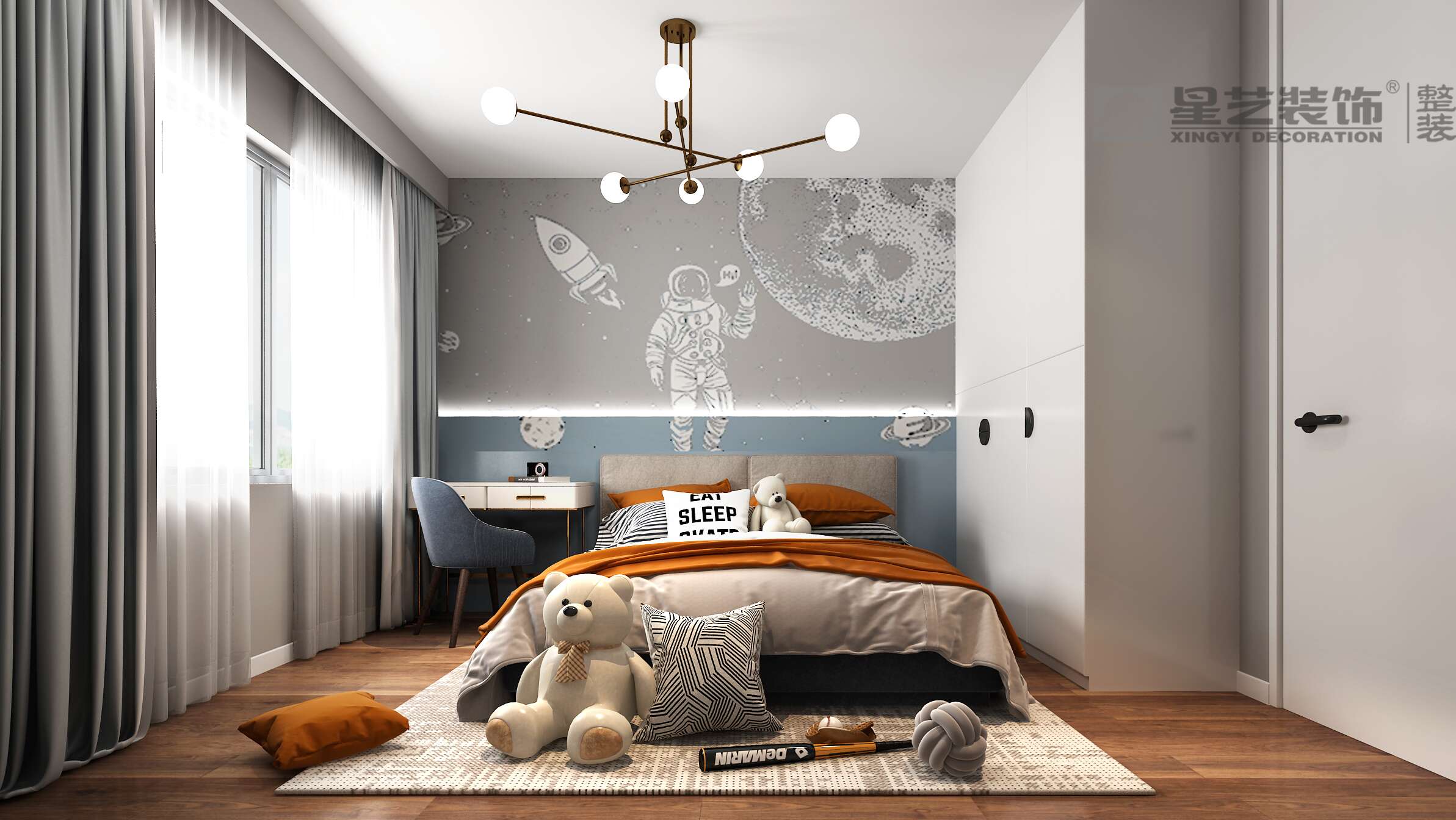 漓江郡府丹桂府别墅现代简约风