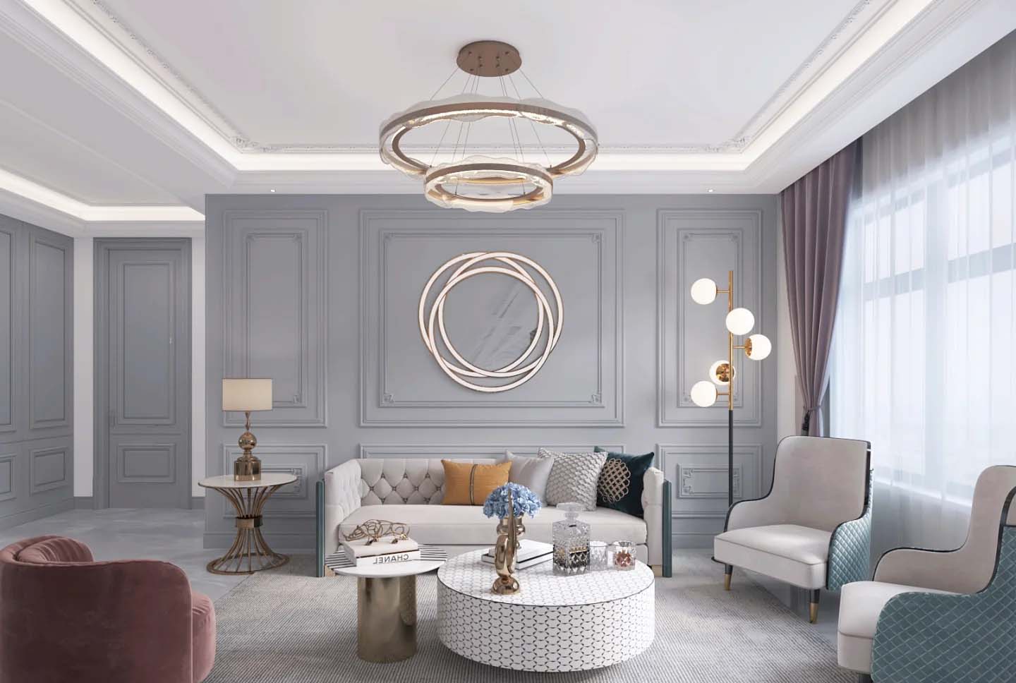 桂林富力城-现代轻奢风格