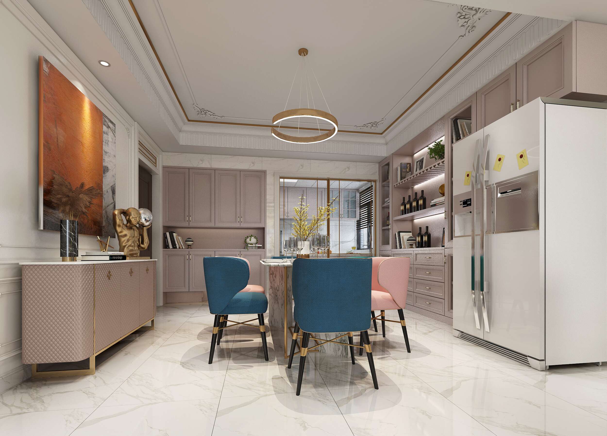 冠泰城国115平法式轻奢