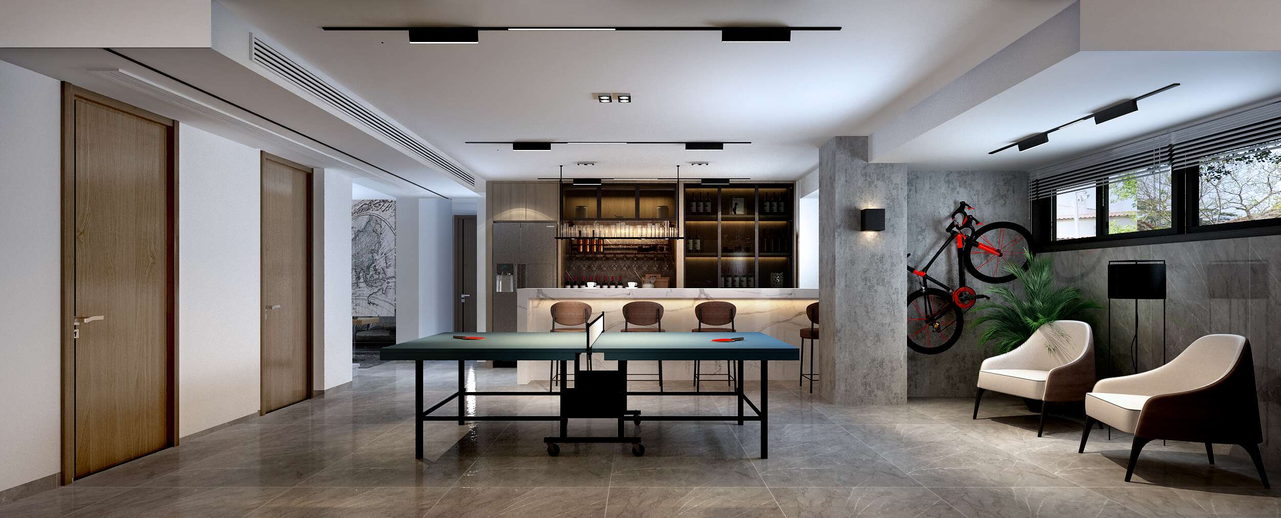 荣和林溪府地复300m²现代极简