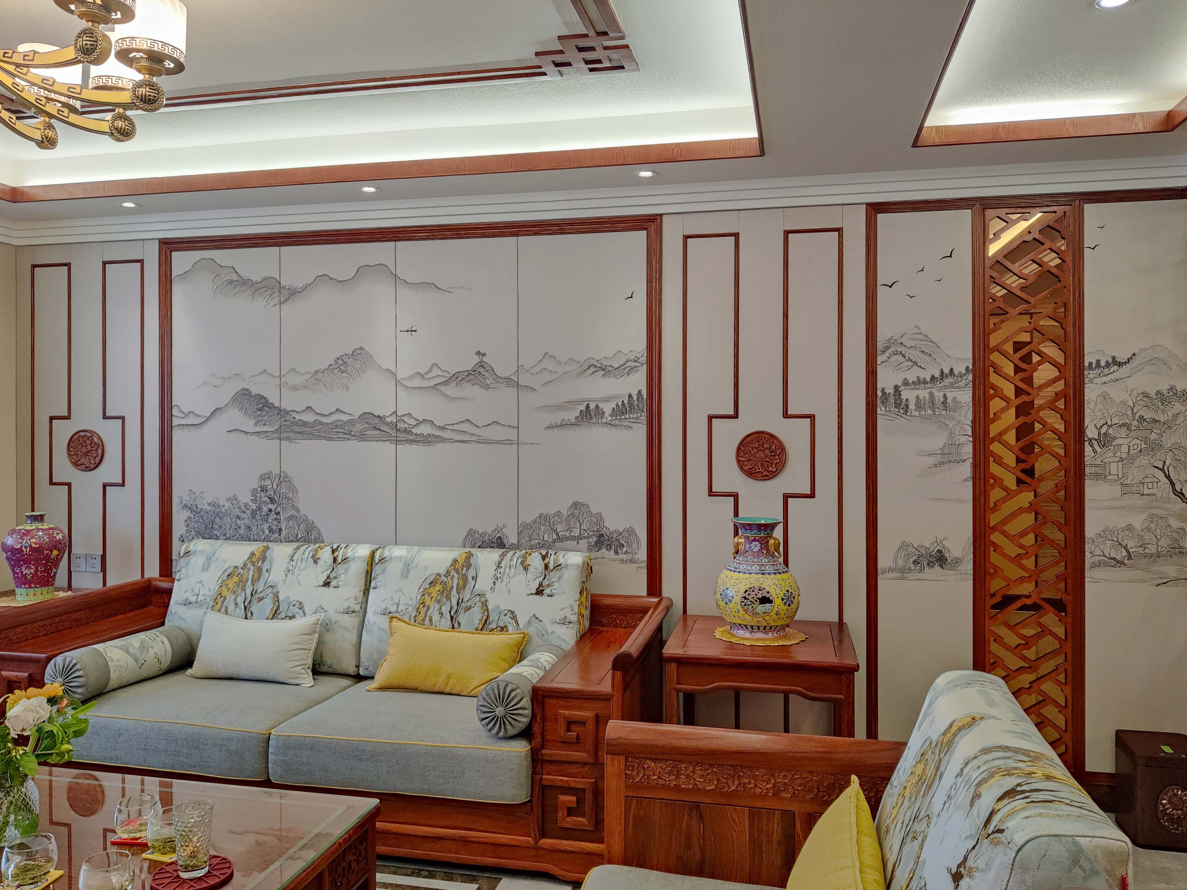 广西师大三期新中式 实景