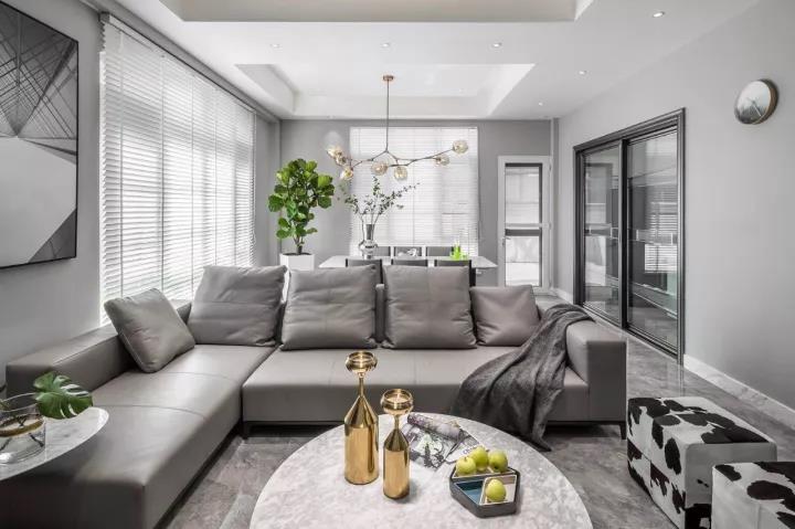 300平方的极致高级灰别墅