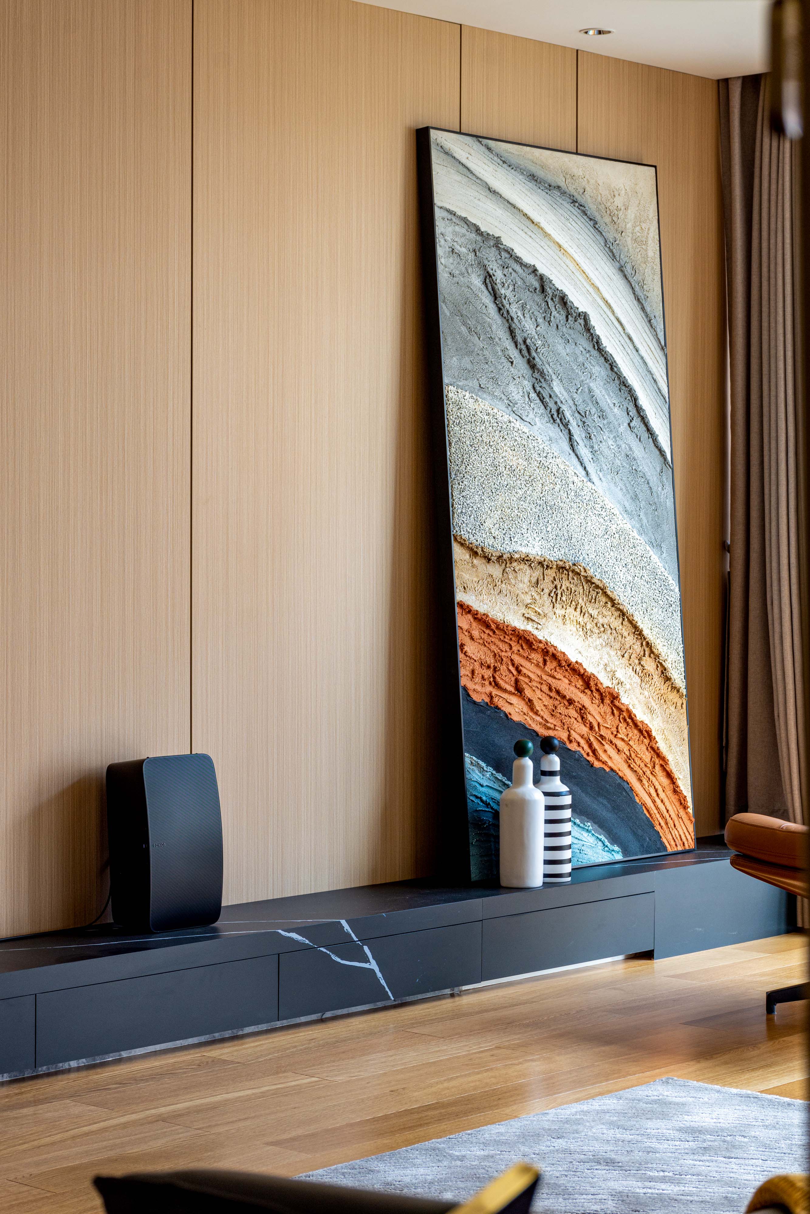 彰泰睿城 现代风暧色调