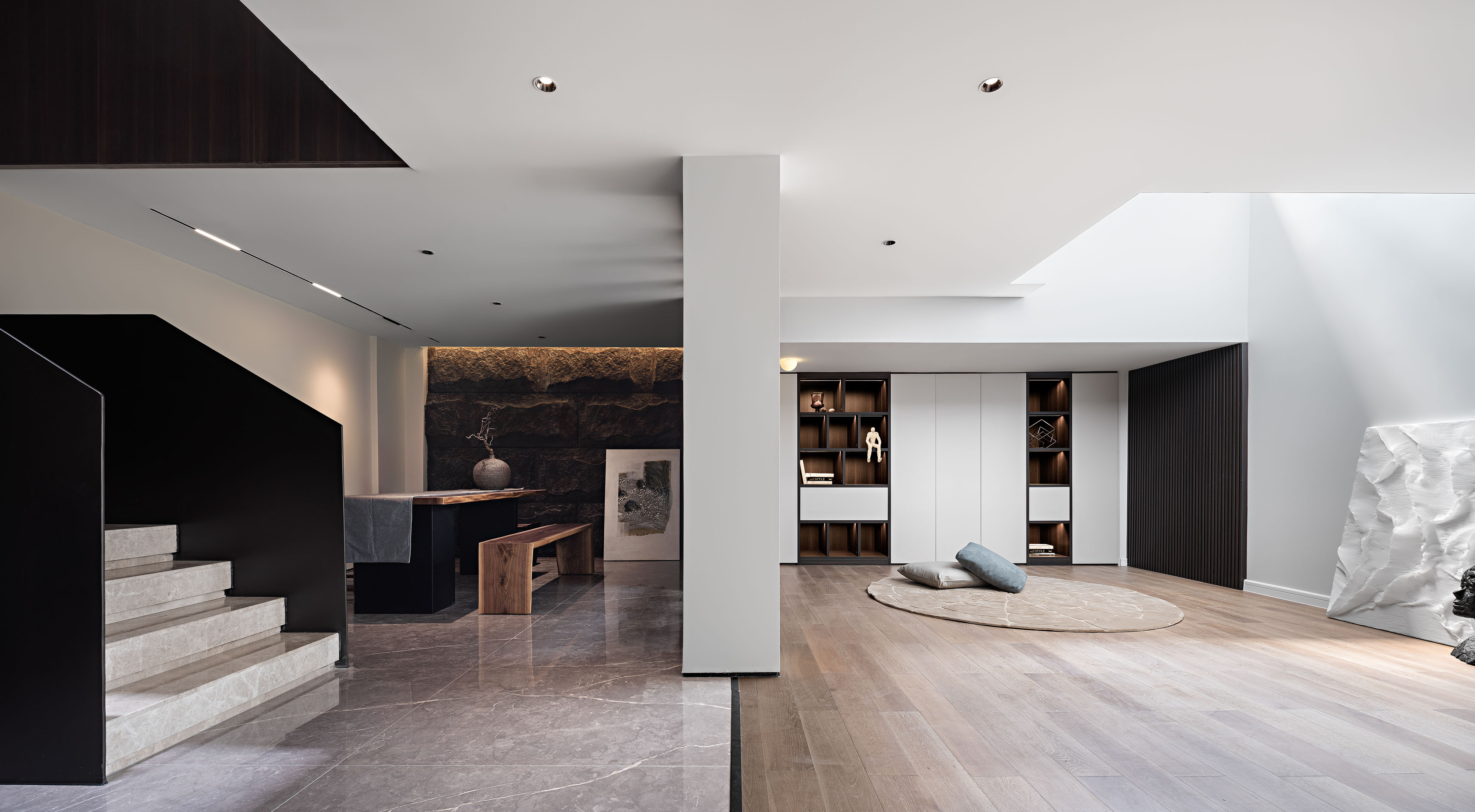 金地熙园联排别墅600㎡现代简约