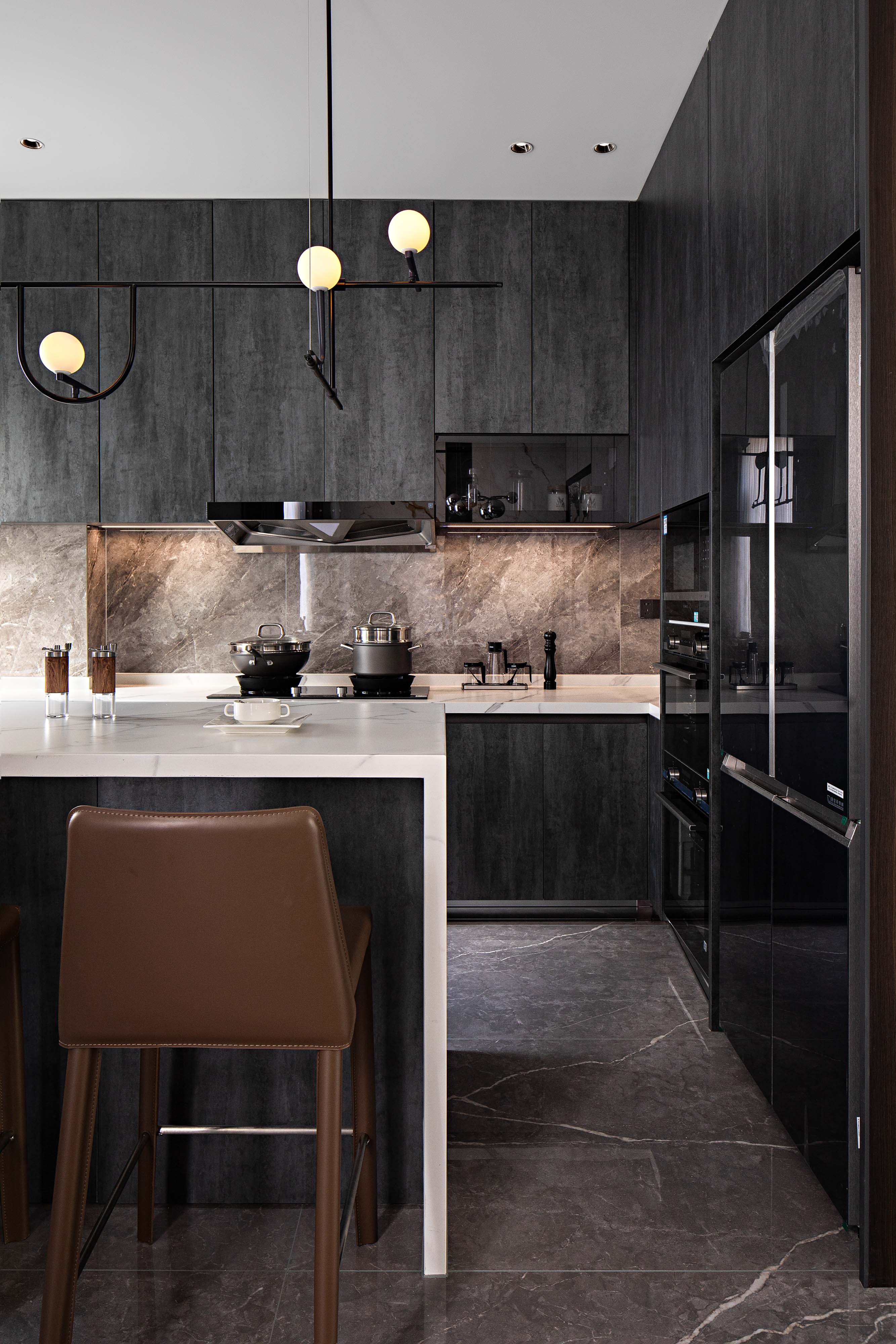 金地熙园联排别墅600㎡现代简约