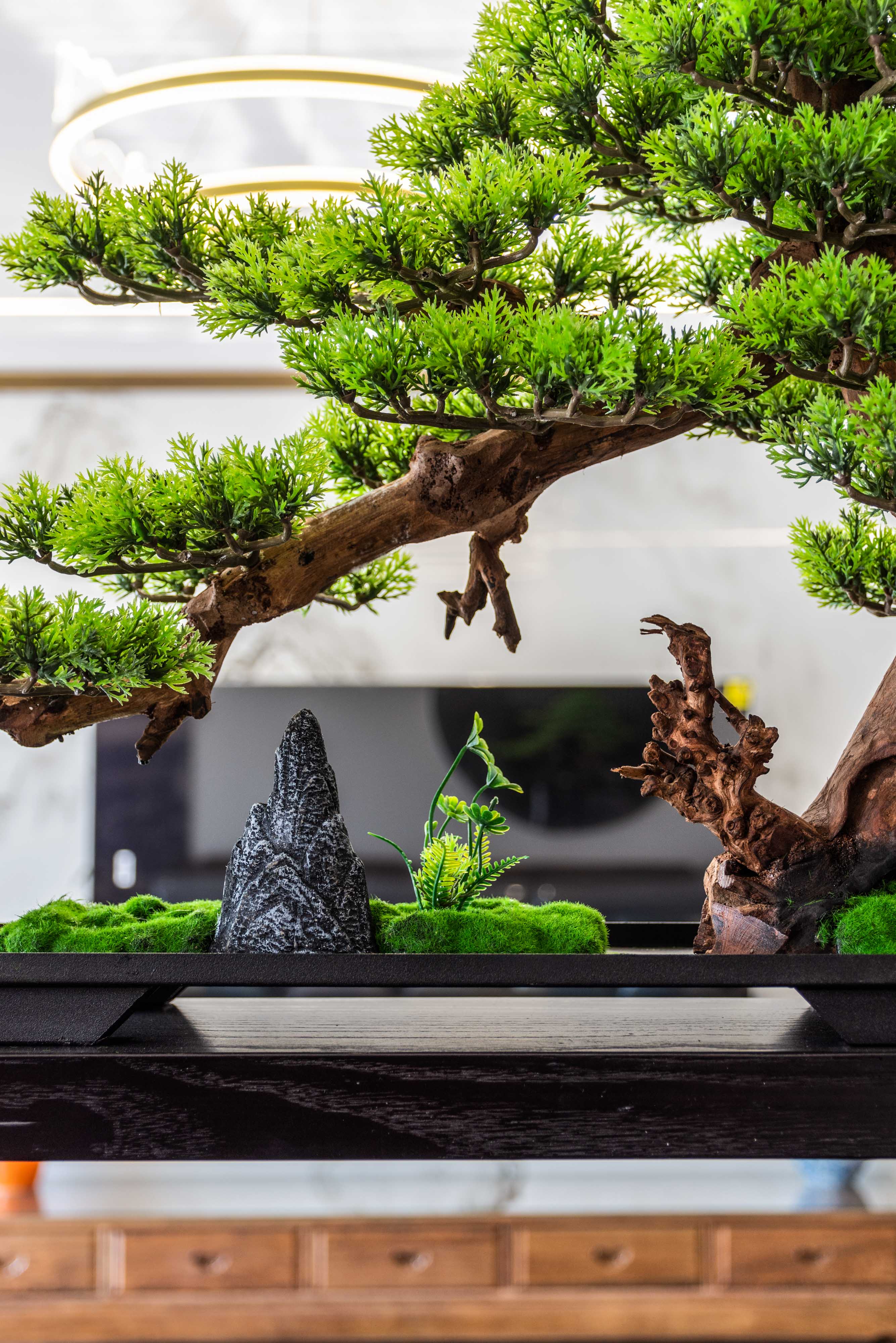 龙胜幸福里170平 新中式  实景