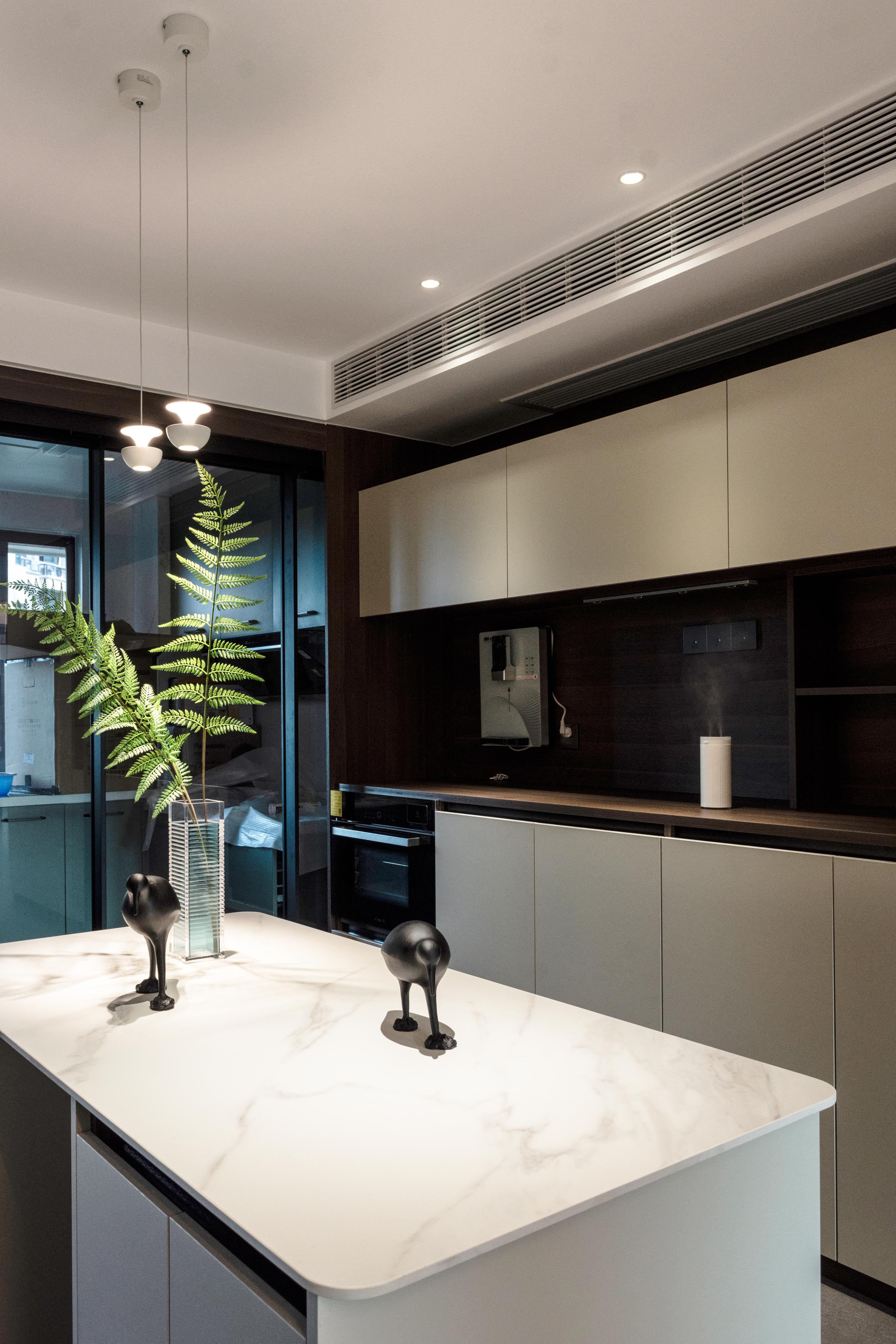 漓江郡府金桂府 现代风中式家具  实景