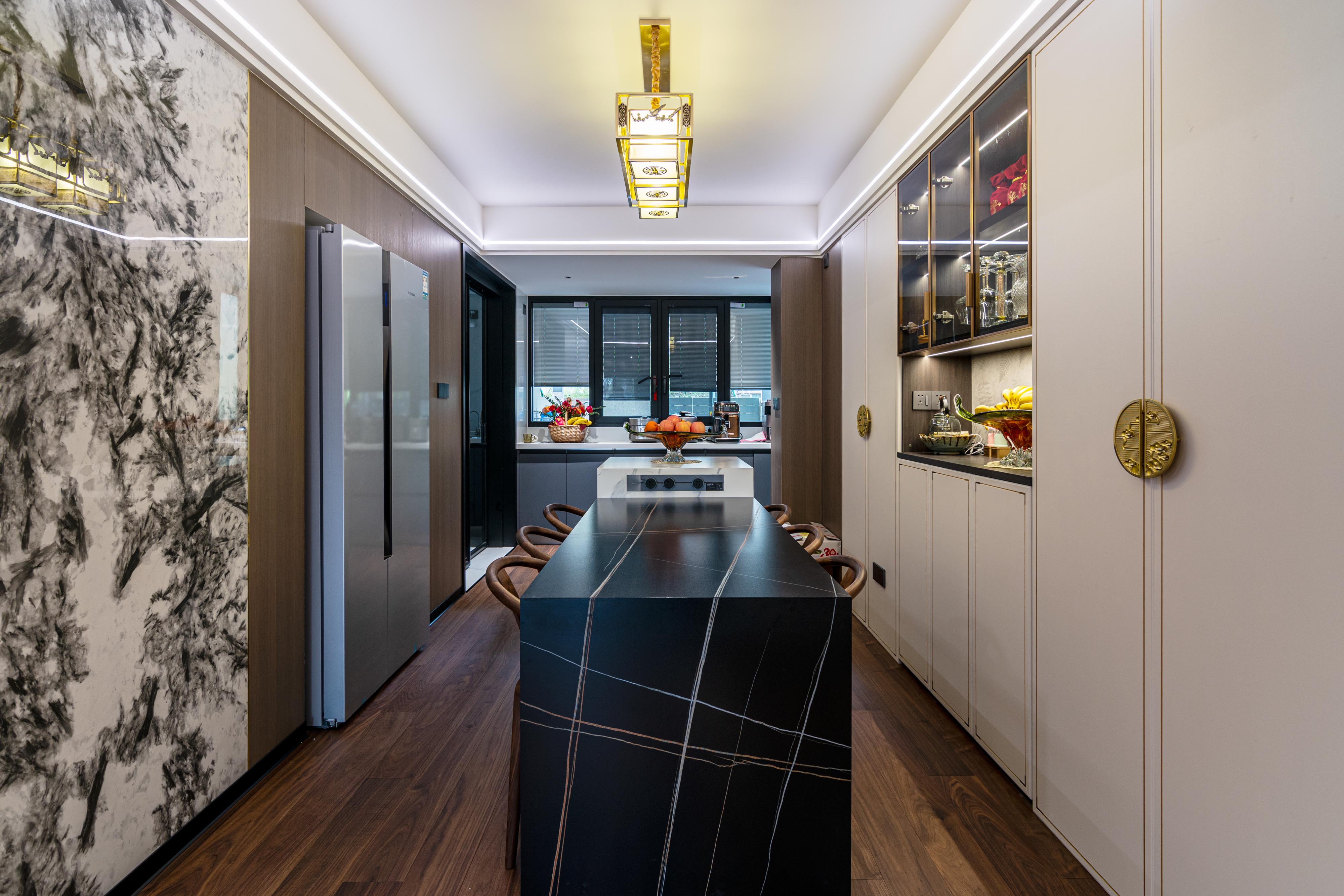 漓江壹号龙瑞阁新中式风格143㎡实景