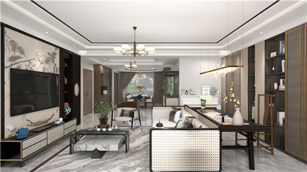 【漓江悦府】107㎡新中式